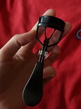 Rizador de pestañas, pinzas con mango curvo, no daña las pestañas, larga duración, maquillaje de ojos, herramientas cosméticas
