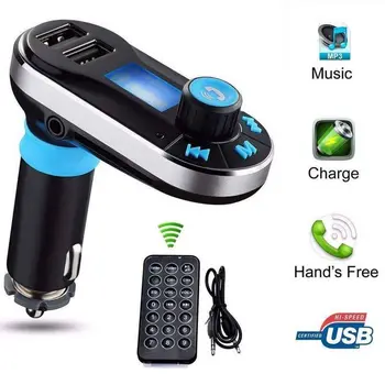 

FM transmitter USB Charger MP3 Player Bluetooth Handsfree Car