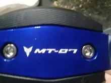Protector deslizante de Marco CNC para Yamaha MT07 MT, 07, 2015, 2016, 2017, 2018, 2019, 2020, logotipo de MT-07