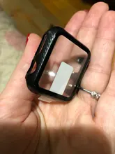 Cristal + funda para Apple Watch, Protector de pantalla, accesorios para apple watch, 44mm, 40mm, 42mm, 38mm, serie iWatch 5 4 3 6 se