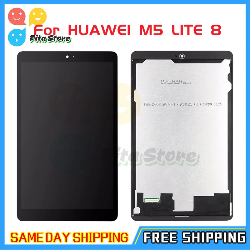 Новинка 8-дюймовый сенсорный ЖК-дисплей для Huawei Mediapad M5 Lite 8 диагональ 2019 дюйма