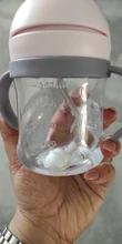Taza De alimentación De bebé De 350ml con pajita para niños, nueva Taza De entrenamiento con pajita para aprender a beber