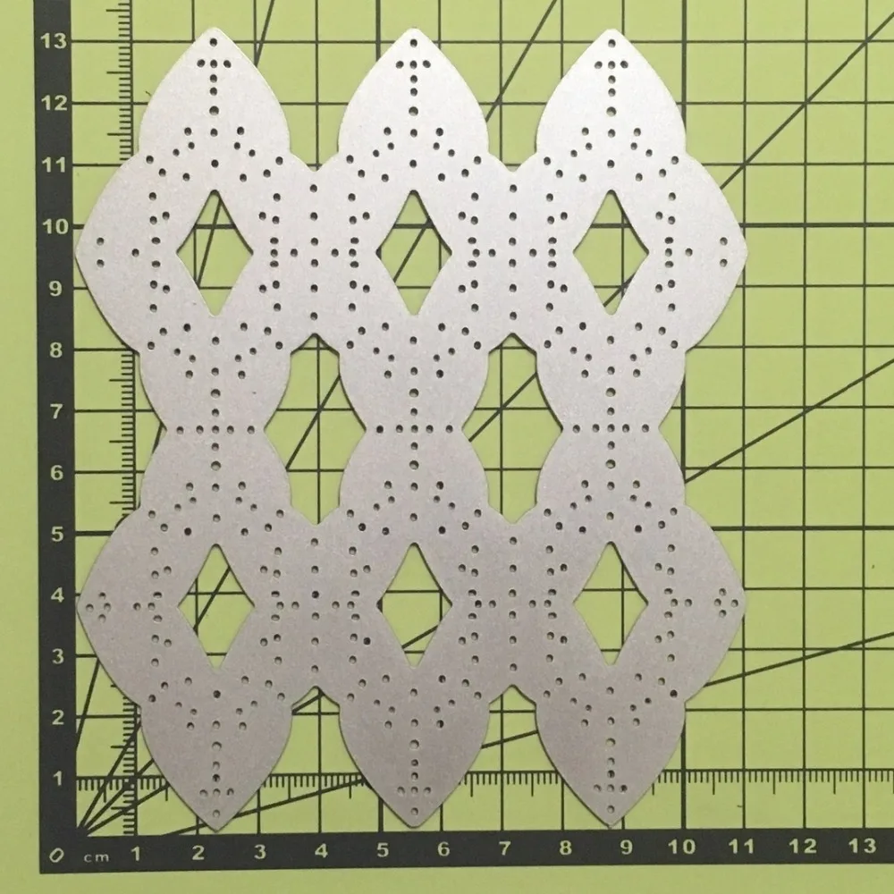 ArtScrap фоновые узоры для металла вырезка узоров по трафарету для DIY Скрапбукинг декоративная открытка Ремесло тиснение высечки | искусство 204