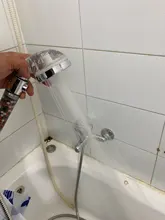 ZhangJi-Cabezal de ducha de alta presión ajustable, 3 modos, filtro reemplazable de turmalina, interruptor de ahorro de agua para ducha de SPA