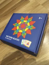 Juego de bloques de diseño de madera para niños, juguetes educativos para niños, rompecabezas de desarrollo Montessori, 155 Uds.