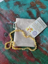 LUER-pulsera de dentición de ámbar en 16 colores, collar para bebé, ámbar crudo, Drooling, joyería de amberos sin procesar, certificado de la más alta calidad, Unisex