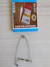 Anzuelo de pesca de acero inoxidable, dispositivo automático, trampa, accesorios de herramientas, velocidad completa, todo el agua, 10 Uds.