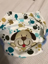 1 Uds bonitos pañales de bebé reutilizables pañal para bebés de tela lavable niños bebé algodón pantalones bragas pañales cambiando