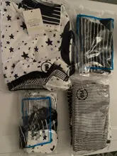 Conjunto de ropa de algodón para bebé, monos, pantalones, sombreros y guantes, Unisex, 2021