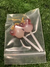 Anillo de fruta bonita para niñas, sortija Multicolor de colores, fruta bonita, traje de princesa, 12 Uds.