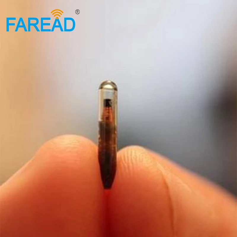 RFID микрочип 2*12 мм NFC тег 13,56 МГц rfid стеклянная тег ISO стандарт