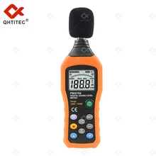 Qhtec – niveau sonore numérique élevé PM6708, indicateur portatif, dosimètre, bruit, précision Audio, maintien des données avec rétro éclairage
