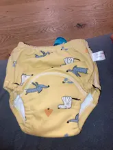 Pañal de tela reutilizable para bebé, bragas de entrenamiento ajustables lavables, ropa interior de 0 a 2 años, 3 a 25kg