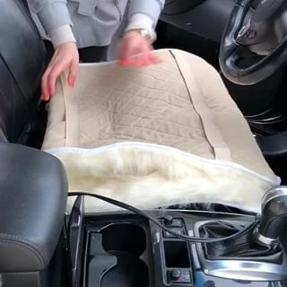 Меховые накидки на сидения авто/натуральная овечья шерсть, цена за 2шт