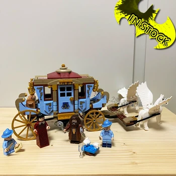 

In Stock 75958 Beauxbatons' Carriage 11347 Potter Movie Serices 448Pcs Model Building Blocks Bricks Toys Bela