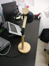 Desk-Lamp Eye-Protection Wooden Bedroom Reading LED Home-Decor Living-Room Creative Nordic