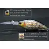 wLure 11cm 18.5g RealSkin Painting Cutting Blade Hooks Deep Diver 4-5 Meters Tight/Fast Action Crankbait Fishing Lure HC739 ► Photo 2/6