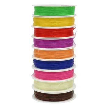 

0215-1000 thread silicone for beads, 0,6mm * 25 m (Assorted)