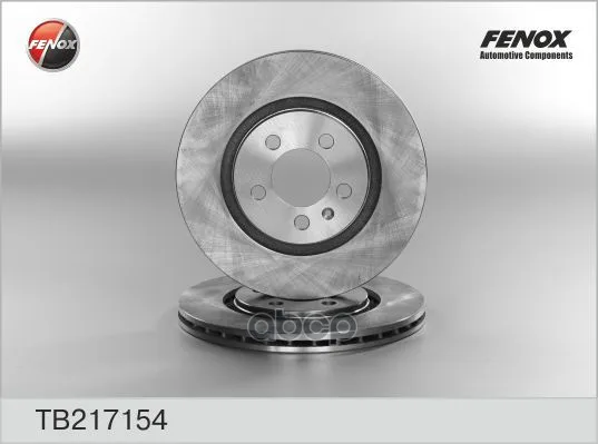 Диск Тормозной Передний Vw Passat 2.8 Vr6/1.9 Tdi 91-97 Tb217154 FENOX арт. TB217154