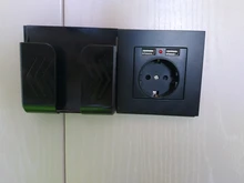 Wall-Power-Socket Mobile-Phone-Bracket/shelf Electric-Outlet Usb SRAN for EU Standard