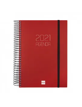 

Annual spiral AGENDA OPAQUE E10 1DP 2021 Bordeaux +