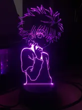 Night-Lamp Bedroom Decor Manga Gift Anime Hunter-X-Hunter Kids Child for 3d
