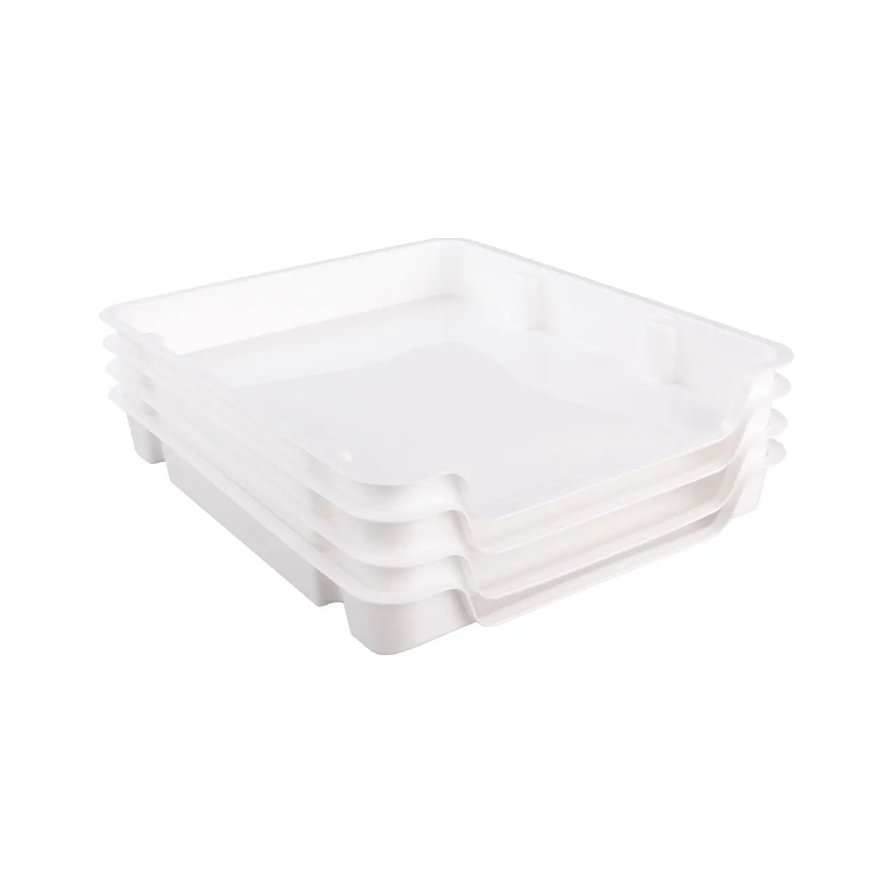 A set of trays for freezing products (4 per set) is white. SKU: м6183 Cooking utensils kitchen sets Set | Дом и сад