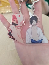 Llavero con anilla de colección de Anime clásico, personajes acrílicos, adornos de llavero, novedad