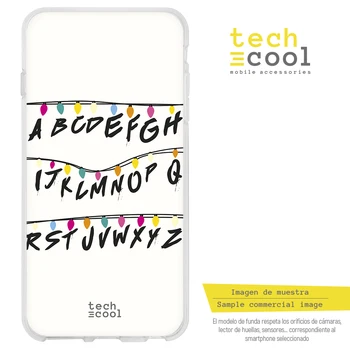

FunnyTech®Silicone Case for Huawei P20 Lite l Stranger things white background