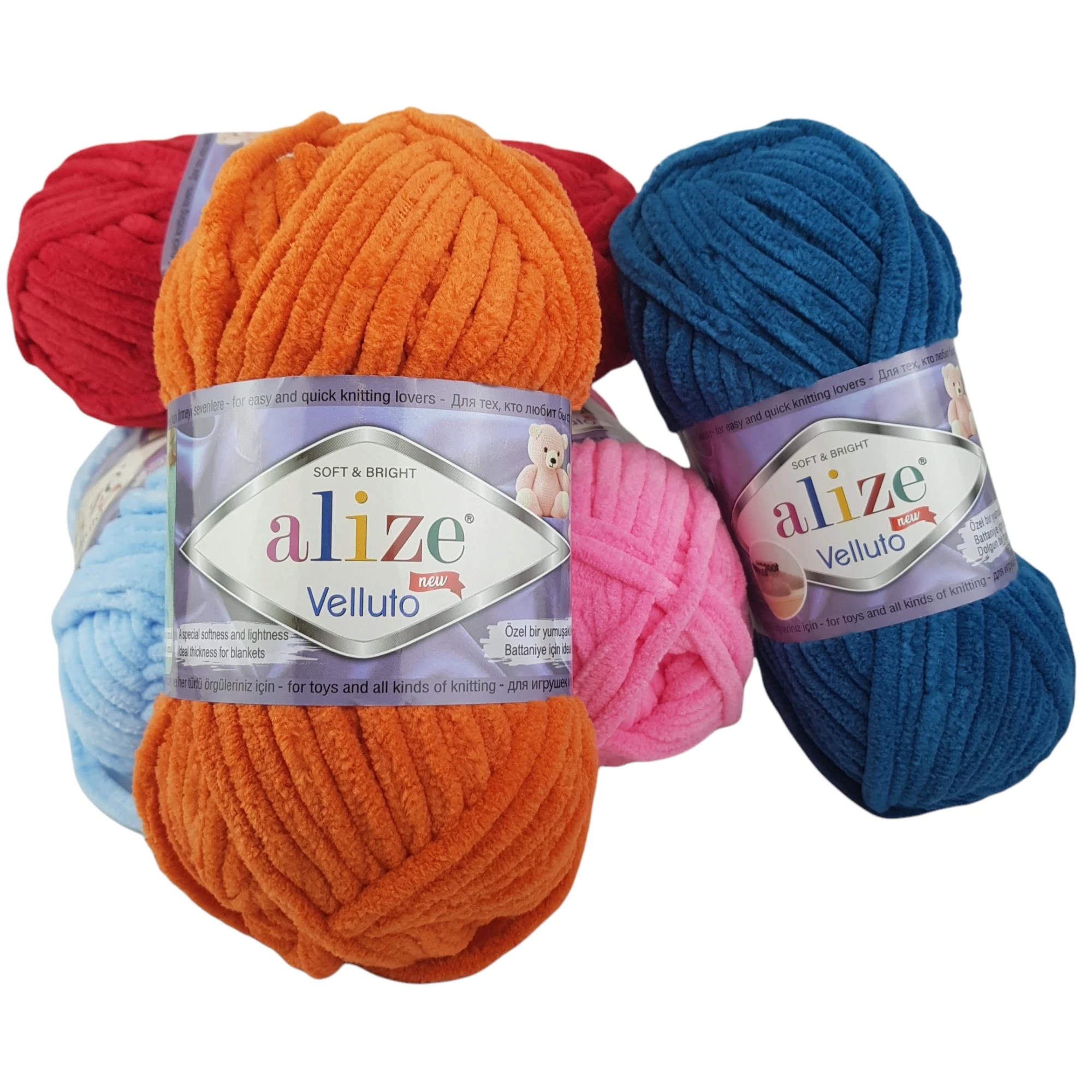 Alize 50 G Bella 100% Coton Laine Fil Amigurumi Crochet Tricot 19