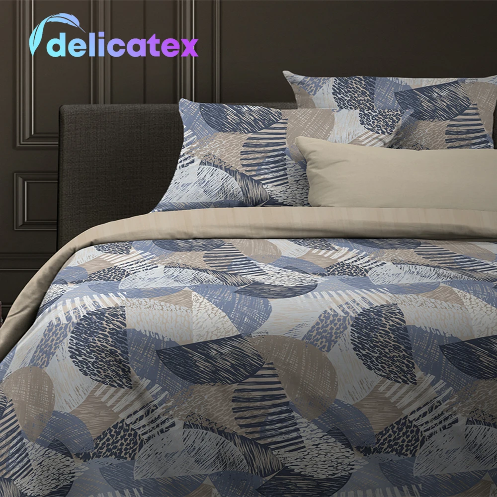 Bedding Set Delicatex 15941-1+24089-3Sydney Home Textile Bed sheets linen Cushion Covers Duvet Cove