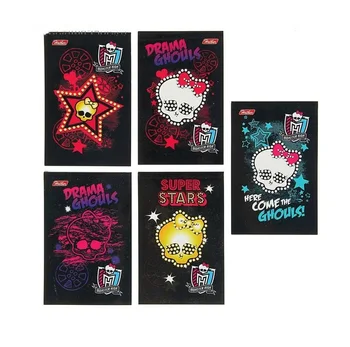 

Блокнот А7 48л на клею Школа монстров