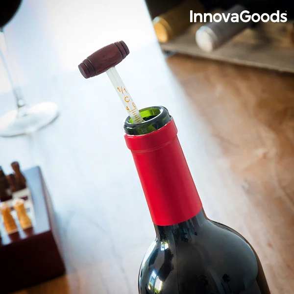 InnovaGoods шахматный винный набор(37 шт