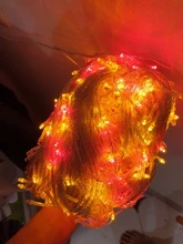 Christmas-Lights Led Garland Eu-Plug Outdoor 100m 220v 20m 50m 30m