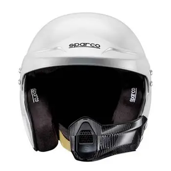 

Sparco Air Pro Rj-5I Kevlar/Fiberglass Fia Tg motorcycle helmet. M White