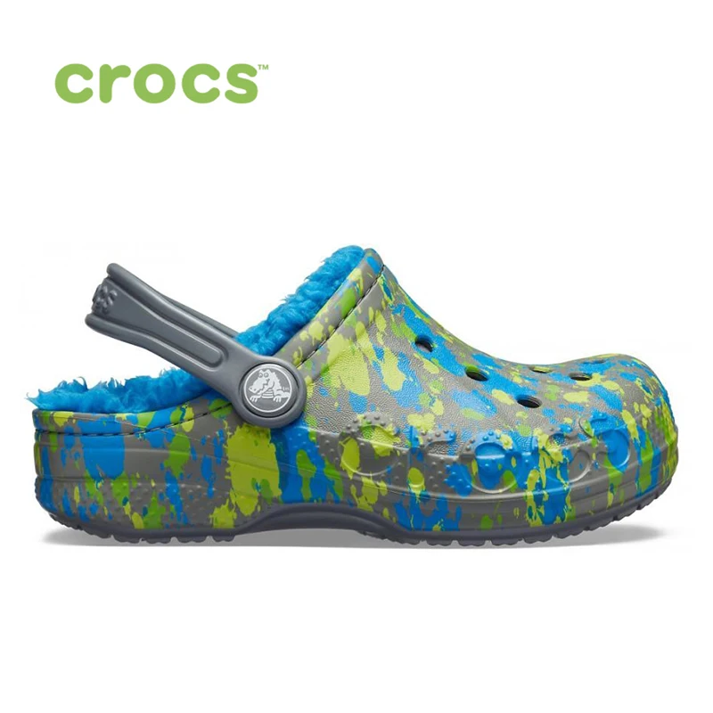 baya printed lined crocs