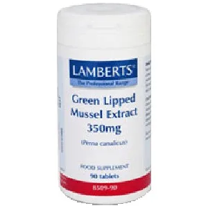 

MUSSEL GREEN LIPPED MUSSEL 350 MG 90 COMP LAMBERTS