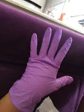 Guantes de nitrilo 100 unids/pack Xingyu púrpura comida grado impermeable alergia libre desechable seguridad guantes de nitrilo