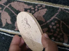 Cepillo para Barba Hemu Natural para hombre, masaje facial de bambú, barbas y bigotes para peinar, novedad de 2020