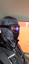 Gafas de esquí a prueba de viento para invierno, lentes de seguridad para deportes al aire libre, Anti-UV, a prueba de polvo, para ciclismo