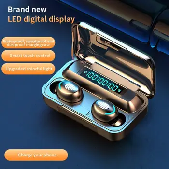 

IPX7 Wireless Bluetooth Headphone Touch Control Earphone Sports Gaming Headset Noise Canceling Earbuds for Android IOS Phone