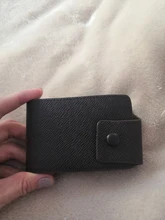 TANGYUE-tarjetero de cuero para hombre y mujer, cartera con carcasa para tarjetas, tarjetero para tarjetas bancarias