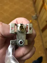 Termostato de calefacción bimetálico, interruptor de temperatura ajustable 90 Celsius CA 250V 16A KDT-200 alta calidad