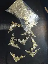 Brackets Notebook-Cover Decorative-Protector Furniture Photo-Frame Angle-Corner Metal