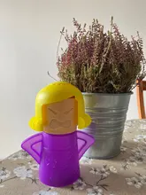 Limpiador de microondas fácil de limpiar, limpiador de vapor para horno microondas, electrodomésticos para la limpieza de la cocina