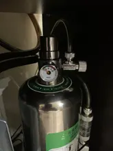 Kit de sistema generador de CO2 para acuario, cilindro generador de co2 de acero inoxidable, Kit de Reactor de dióxido de carbono para plantas