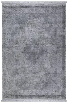 

Quantity Surveying Grande 2 'x 3' Viscose Grey Runner Rug