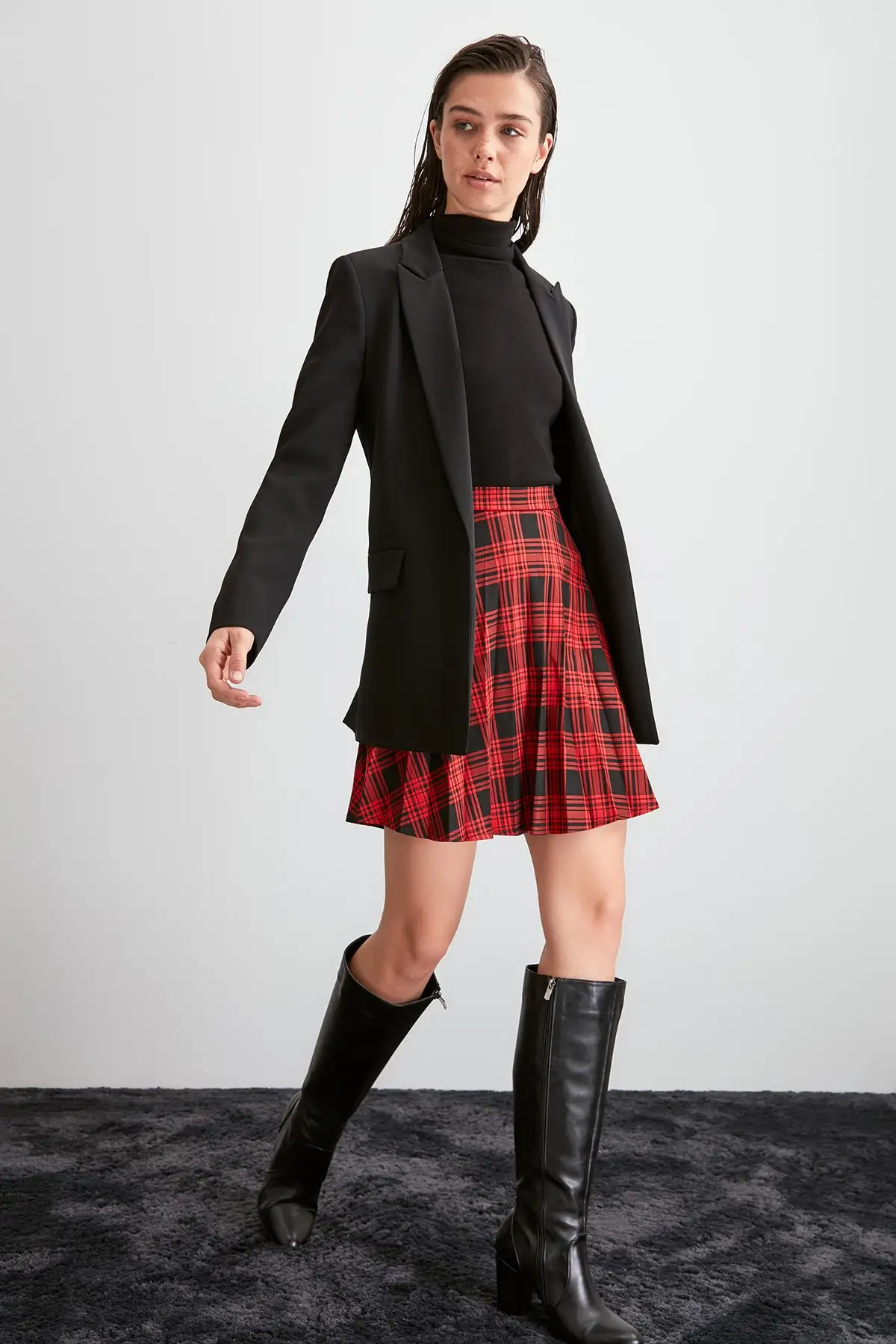 Trendyol Piliseli юбка TWOAW20ET0618|Юбки| |