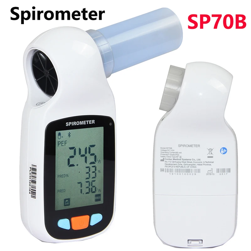 Купить SP70B Digital Spirometer Lung Breathing Diagnostic Vitalograph Spirometry With PC Software  Красота и здоровье | Артериальное давление (1005003528173504)