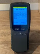 Monitor 9 en 1 de calidad del aire interior al aire libre PM2.5, PM1.0, PM10, HCHO, Detector de TVOC Meter Tester Sensor de temperatura y humedad